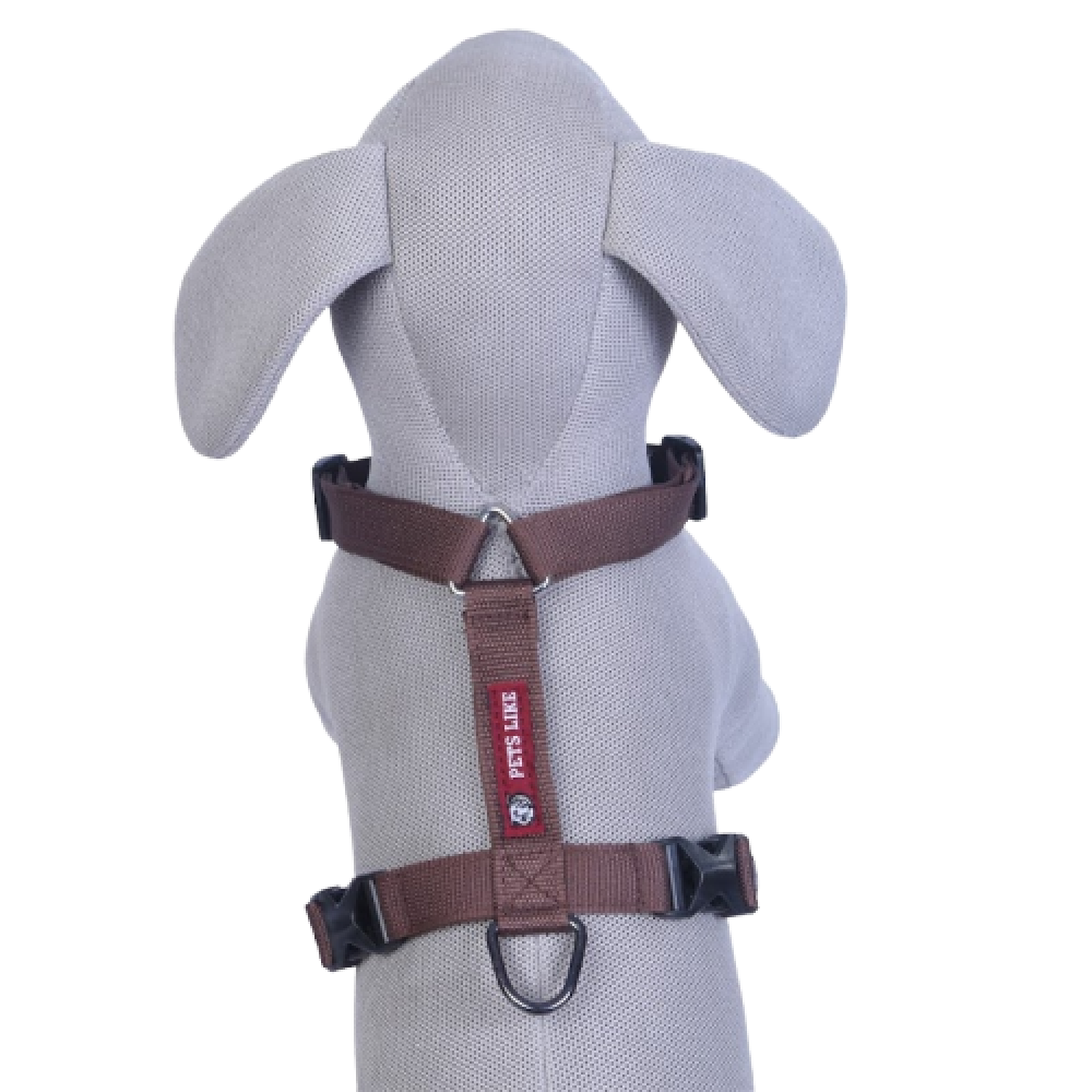 Pets Like Full Harness for Dogs (Brown)