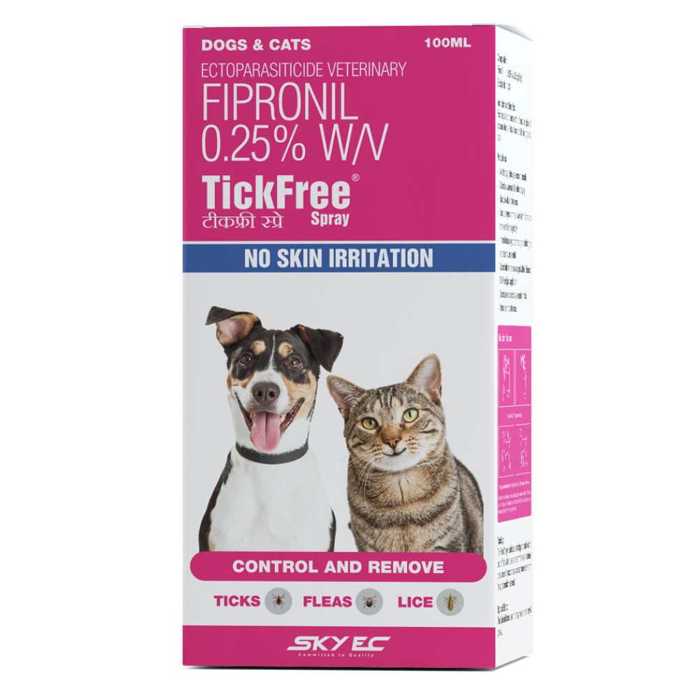 Areion Vet Feli D Suspension Kitten Dewormer and Tick Free Anti Tick & Flea Spray Combo Cats-Pharmacy Exclusive Combo