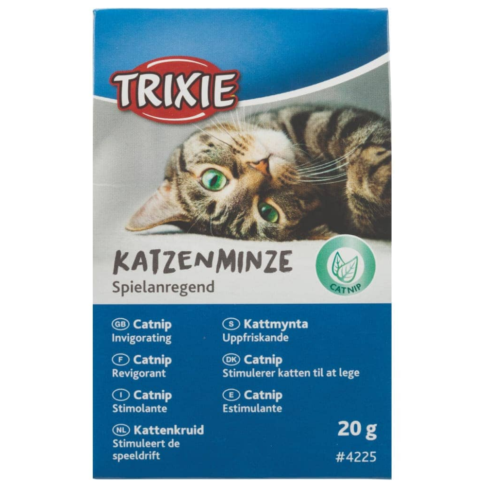 Sheba Tuna & Prawn Maguro Selection Melty Premium Treats, Basil Cotton Plush Cat Toy with Catnip and Trixie Premium Catnip for Cats Combo Exclusive Combo Exclusive Combo