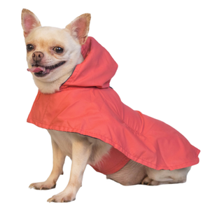 Pet Set Go Cape Style Raincoat for Dogs (Red)