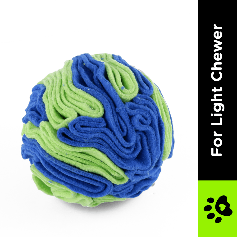 For The Love Of Dog Sniffer Ball Toy for Dogs (Blue/Green) Dogs-Toys For The Love Of Dog Dropship