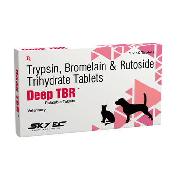 Skyec Deep Tbr Wound Healing Tablet for Dogs and Cats