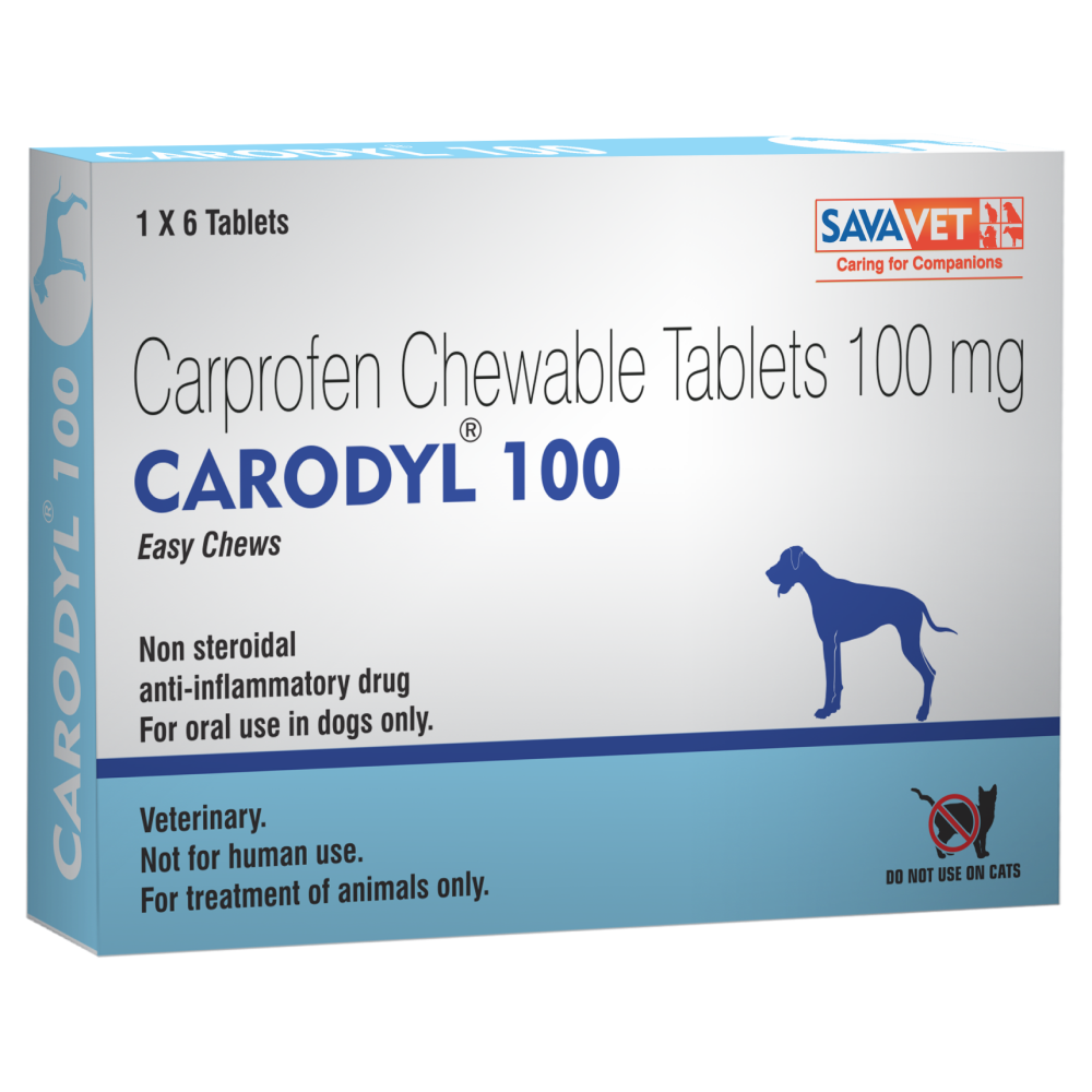Savavet Carodyl (Carprofen) 100mg Tablet for Dogs
