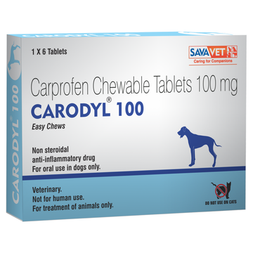 Savavet Carodyl (Carprofen) Dog 75mg Tablet (pack of 6 Tablets)