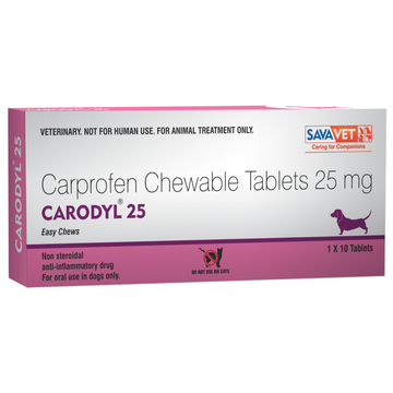 Savavet Carodyl (Carprofen) Dog 75mg Tablet (pack of 6 Tablets)