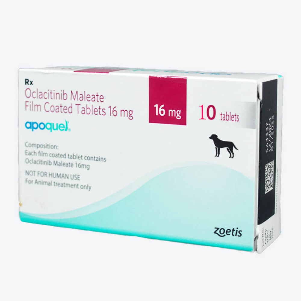 Zoetis Apoquel 16mg Tablet for Dogs (10 Tablets)