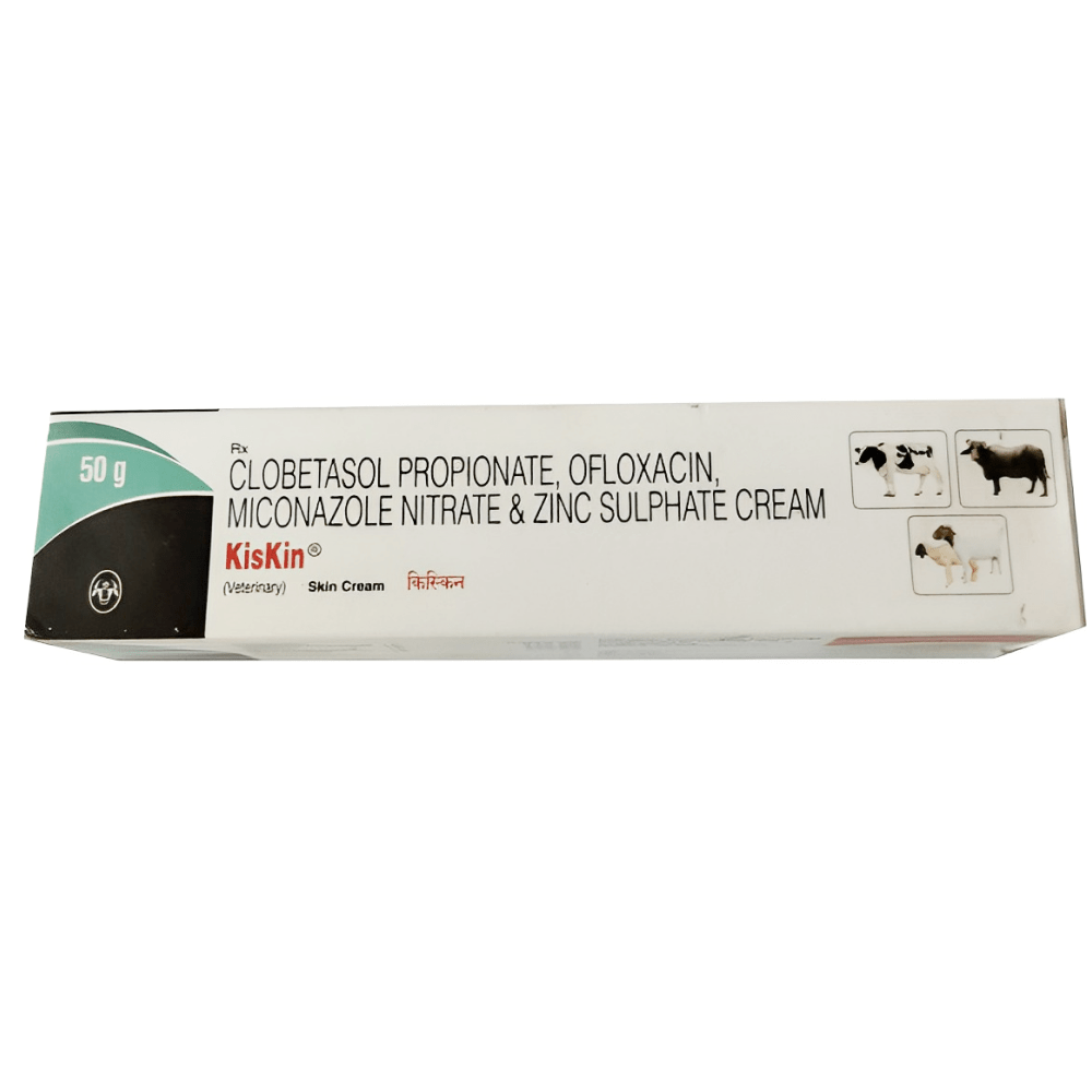 Intas Kiskin Lotion (100ml) and Kiskin Ointment (Cream) (50g) for Dogs and Cats Combo Both-Pharmacy Intas Pharmacy