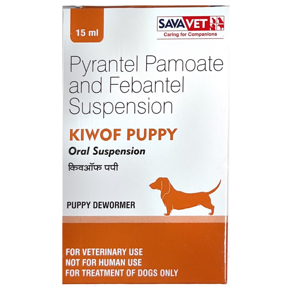 Savavet Kiwof Puppy Deworming Suspension 15ml