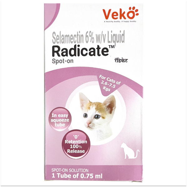 Veko Radicate Spot On for Cats (0.75ml)