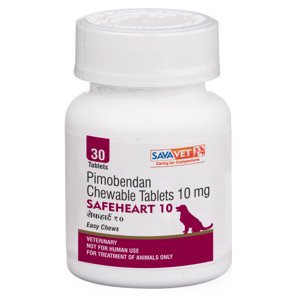 Savavet Safeheart (Pimobendan) Tablet for Dogs (pack of 30 tablets)