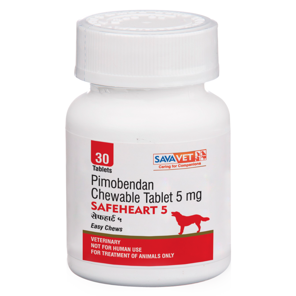 Savavet Safeheart (Pimobendan) Tablet for Dogs (pack of 30 tablets)
