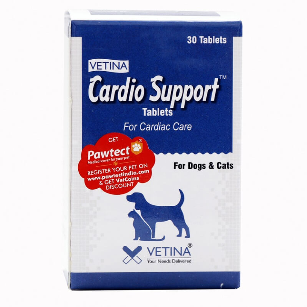 Vetina Cardio Support Tablet (pack of 30 tablets)