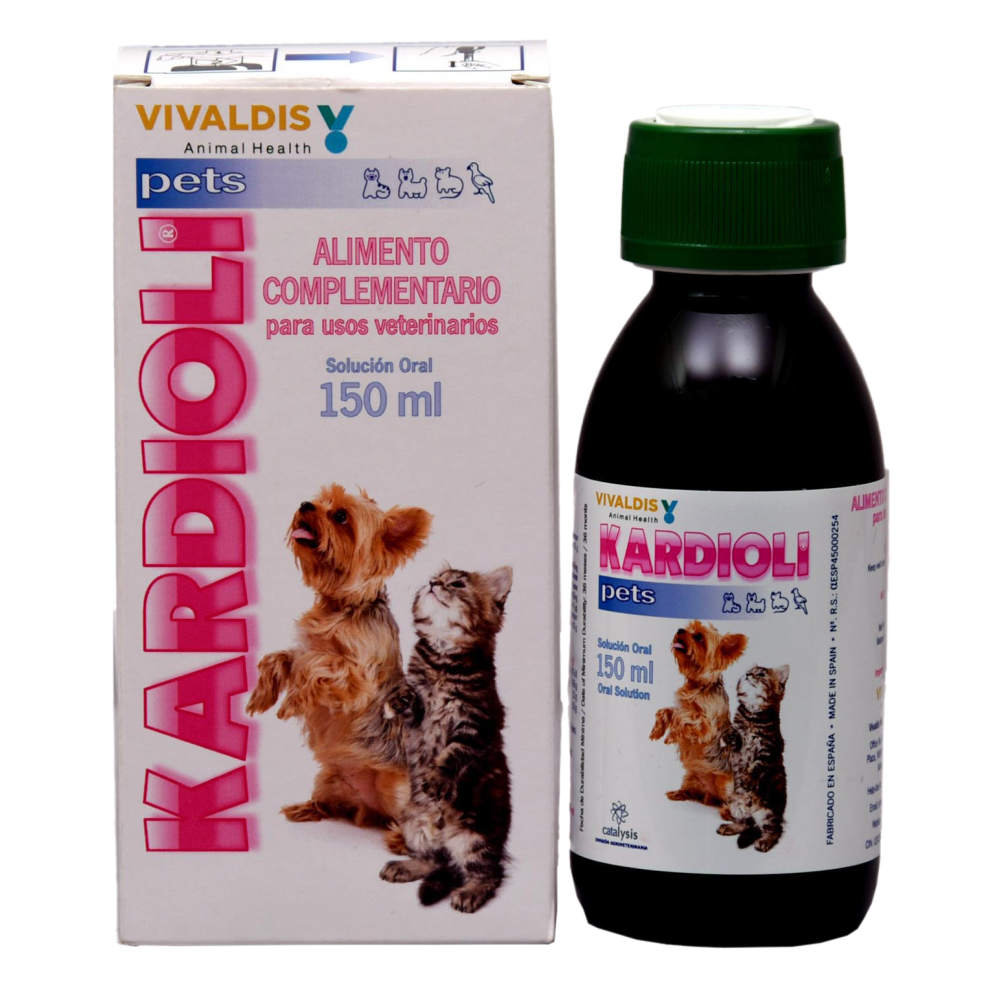 Vivaldis Kardioli Syrup (150ml) for Dogs and Cats Both-Pharmacy Vivaldis Pharmacy 150mL