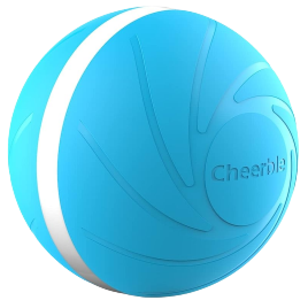 Cheerble Wicked Ball Interactive Toy for Dogs (Blue)