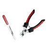 Pet Vogue Nail Clipper for Dogs and Cats (Black/Red) Both-Grooming Supplies Pet Vogue