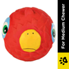 Trixie Animal Faces Latex Ball Toy for Dogs (Red) Dogs-Toys Trixie