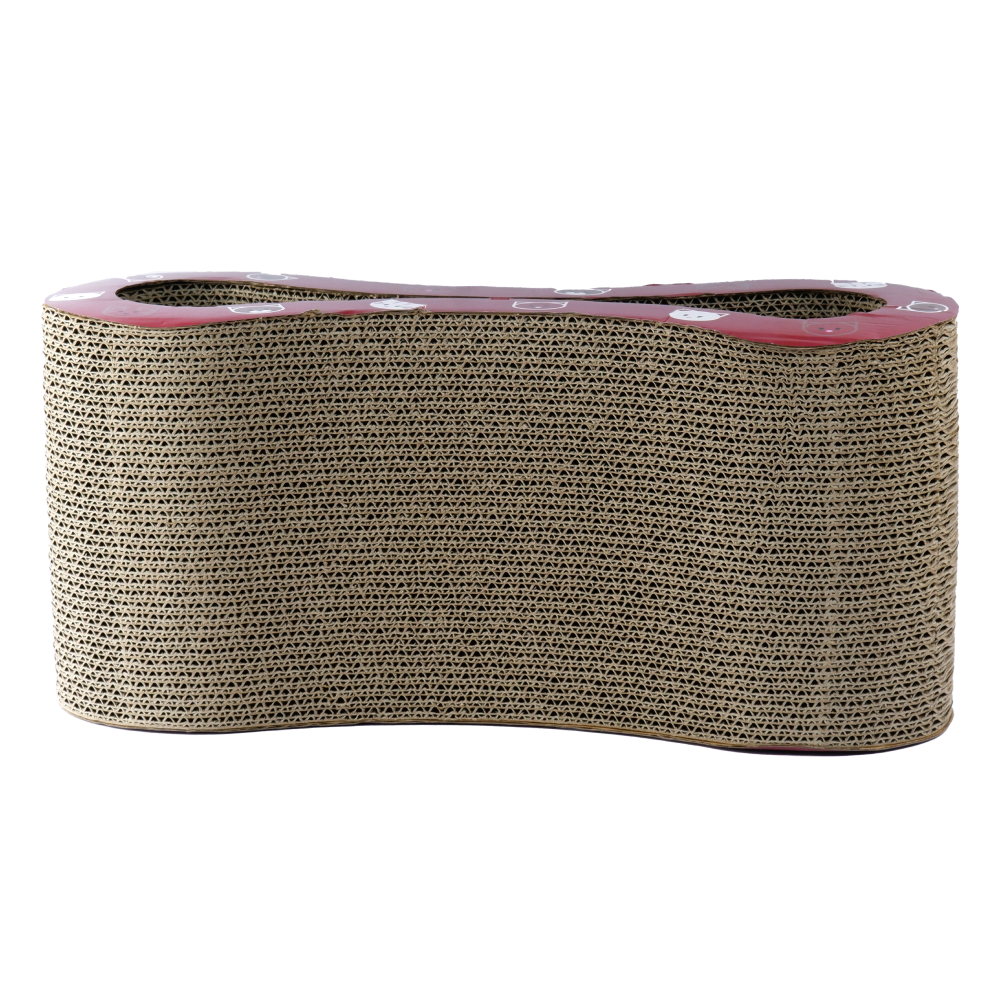 Trixie Mimi Wave Scratching Board for Cats (Wine Red)