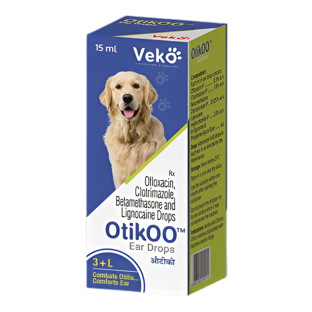 Buy Veko Otikoo Ear Drops for Pets Online in India Supertails