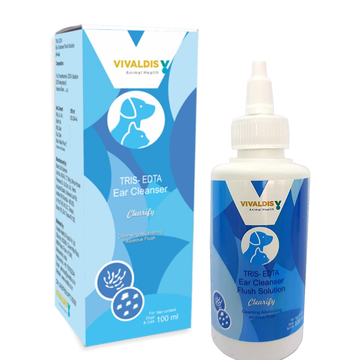 Vivaldis Clearify Ear Cleanser (Tris EDTA) for Dogs & Cats (100ml)