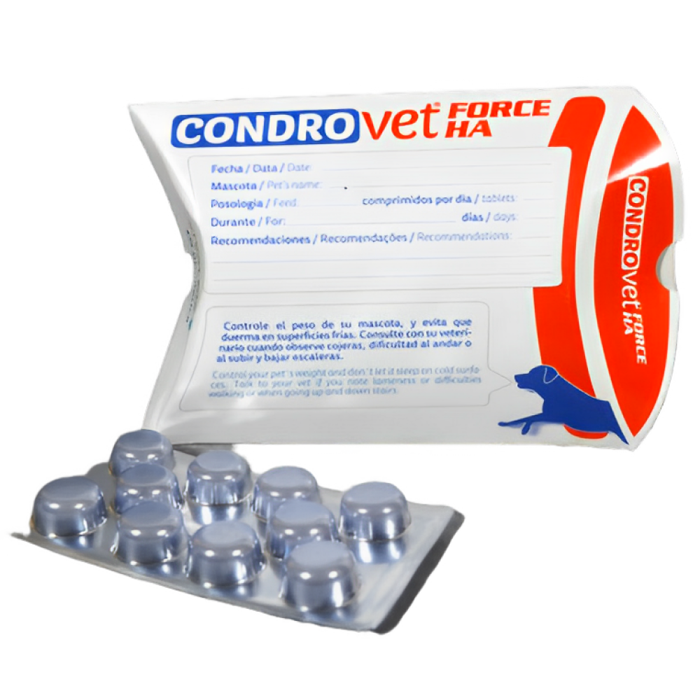 Vivaldis Condrovet Force HA Joint Support tablets for Dogs