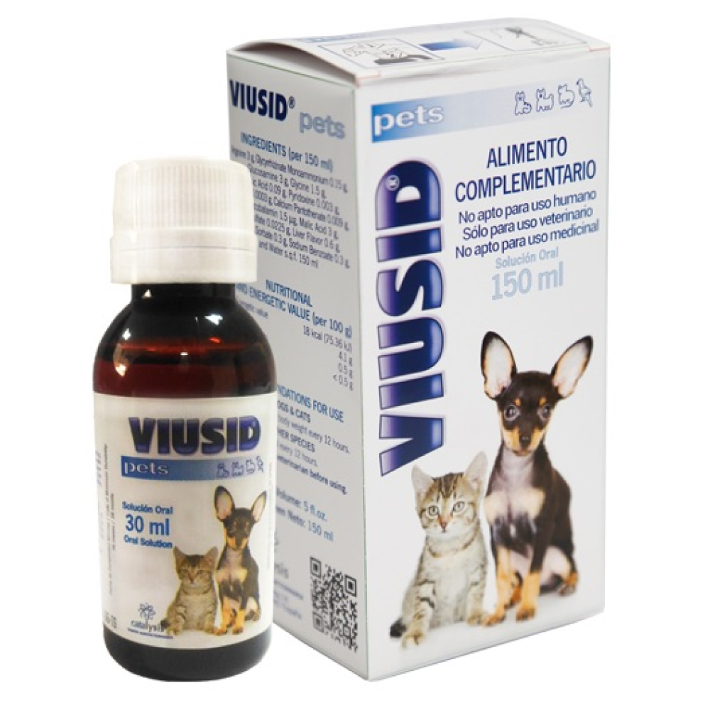 Vivaldis Viusid Immunity Booster for Pets Both-Pharmacy Vivaldis Pharmacy 150mL