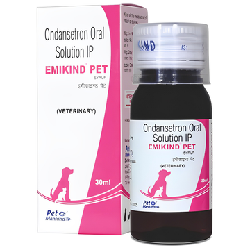 Mankind Emikind Pet Syrup (Ondansetron) for Dogs & Cats (30ml)