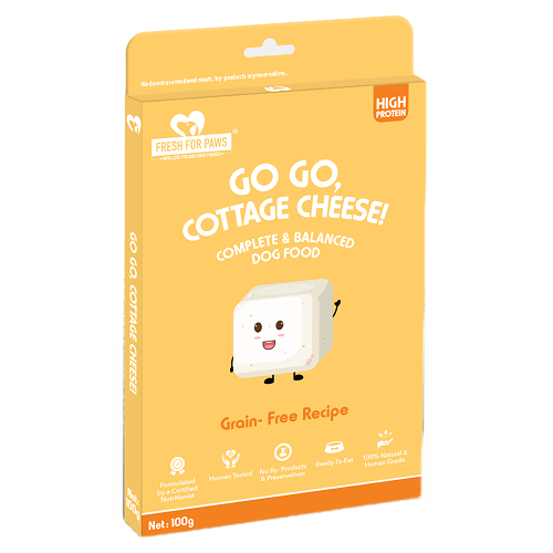Fresh For Paws A Green Affair Grain Free & Vegan and Go Go Cottage Cheese and Oh My Greens Dog Wet Food Combo