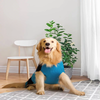 Petsnugs Half Cable Half Fully Fashion Sweater for Dogs and Cats (Blue/Black) Both-Clothing & Accessories Petsnugs Dropship