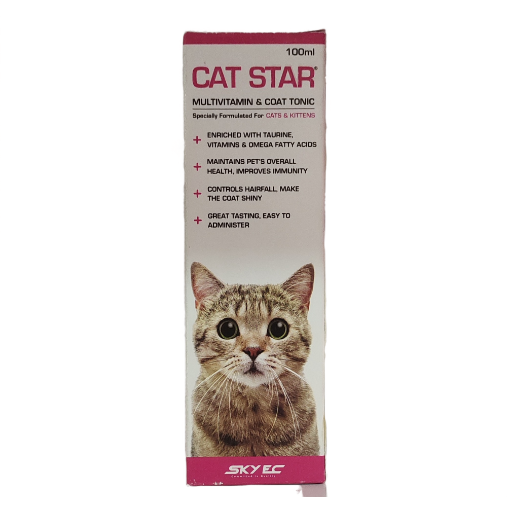 Skyec Cat Star Syrup 100 ML - Multivitamin for Cats