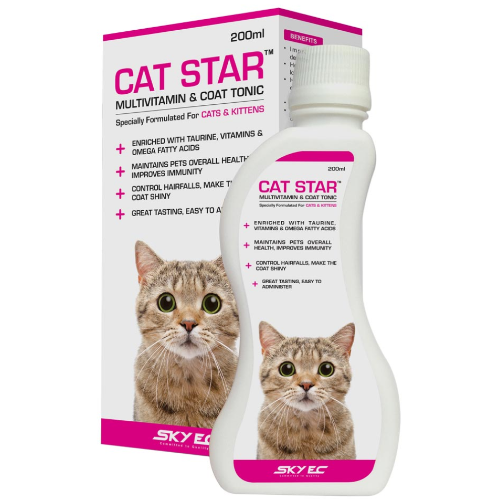 Buy SkyEC Multivitamin Cat Star Syrup Online in India | Supertails