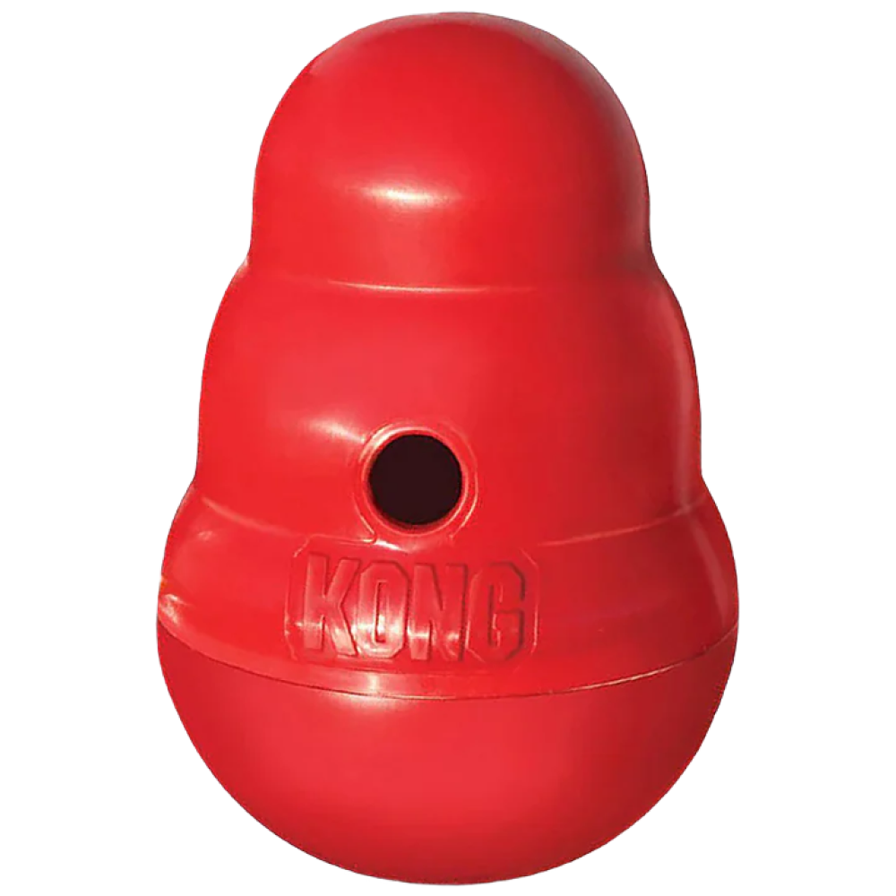 Kong Wobbler Toy for Dogs (Red) | For Aggressive Chewers