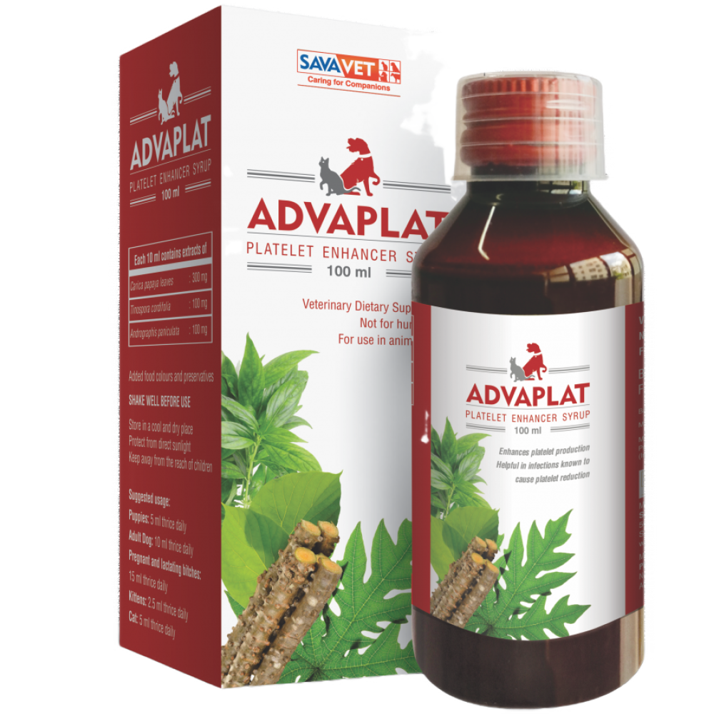 Savavet Advaplat Platelet Enhancer Syrup (200ml) Both-Pharmacy Savavet Pharmacy 200mL