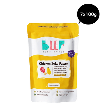 BLEP Chicken Zuke Pawer Dog Wet Food (100g)