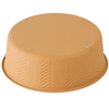 Pawpourri Premium Chevron Emboss Bowl for Dogs and Cats (Peach) Both-Bowls & Feeders Pawpourri Dropship