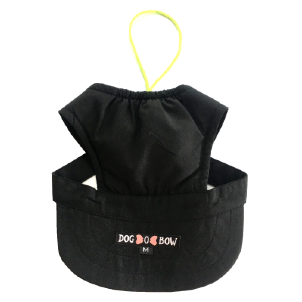 Dogobow Baseball Cap for Dogs (Black) (Get a Bow Free) Dogs-Clothing & Accessories Dogobow Dropship