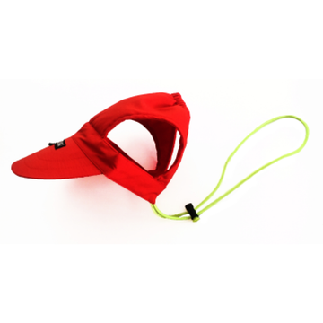 Dogobow Baseball Cap for Dogs (Red) (Get a Bow Free)