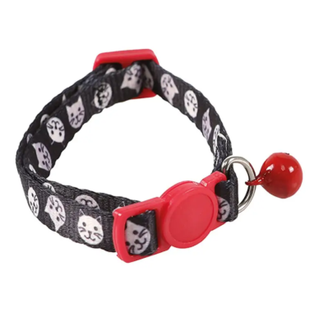 M Pets Zany Eco Collar for Cats (Black)