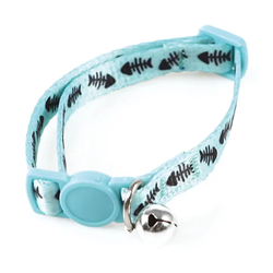 M Pets Zany Eco Collar for Cats (Blue)