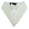 Floof & Co Cotton Tux Bandana for Dogs (Green) Dogs-Clothing & Accessories Floof & Co Dropship