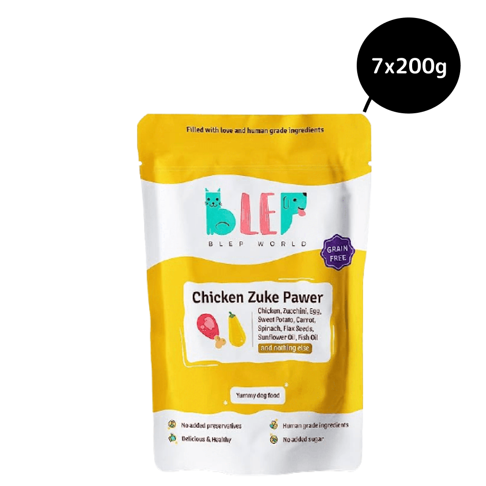 BLEP Chicken Zuke Pawer Dog Wet Food (200g)