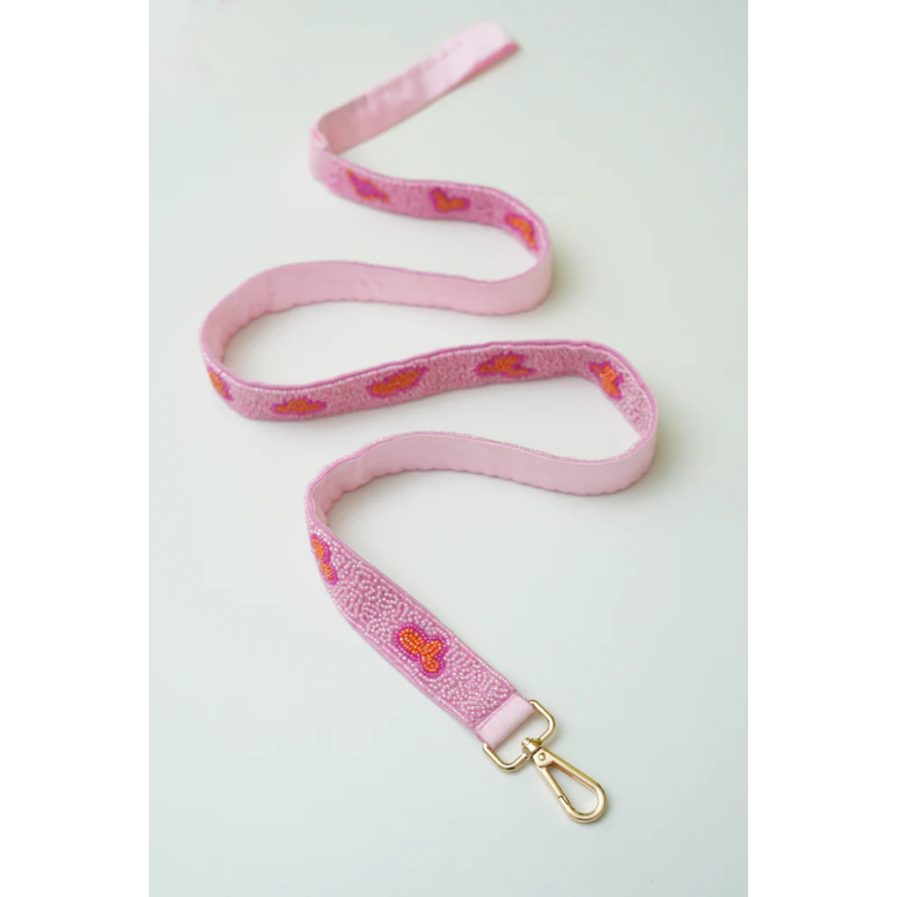 Floof & Co Cotton Candy Cloud Leash & Collar (Pink)