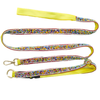 Floof & Co Sprinkles Leash & Collar (Yellow / Red) Dogs-Collar, Leashes, harnesses Floof & Co Dropship S