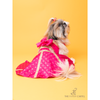 The Papaw Cartel Crossbody Choli With Hot Embroidered Lehenga For Dogs (Pink) Dogs-Clothing & Accessories The Papaw Cartel Dropship