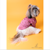 The Papaw Cartel Sequin Embroidered Sherwani For Dogs (Onion Pink)