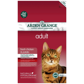 Arden Grange Grain Free Adult Cat Dry Food | Fresh Chicken & Potato