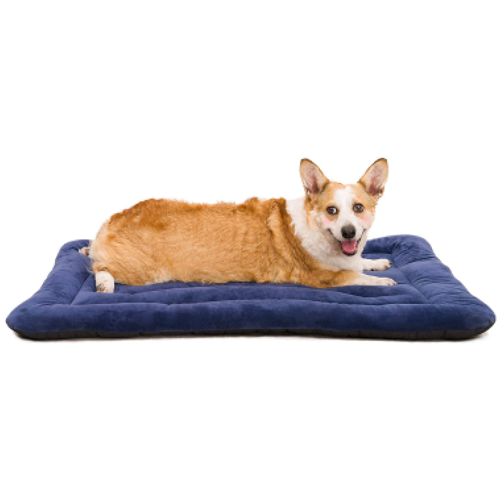 Royal Pets Cart Reversible Matt Bed for Dogs and Cats (Blue)