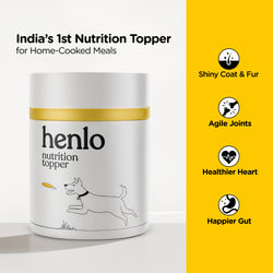 Henlo Everyday Topper for Home Cooked Food | Balanced Nutrition for Dogs