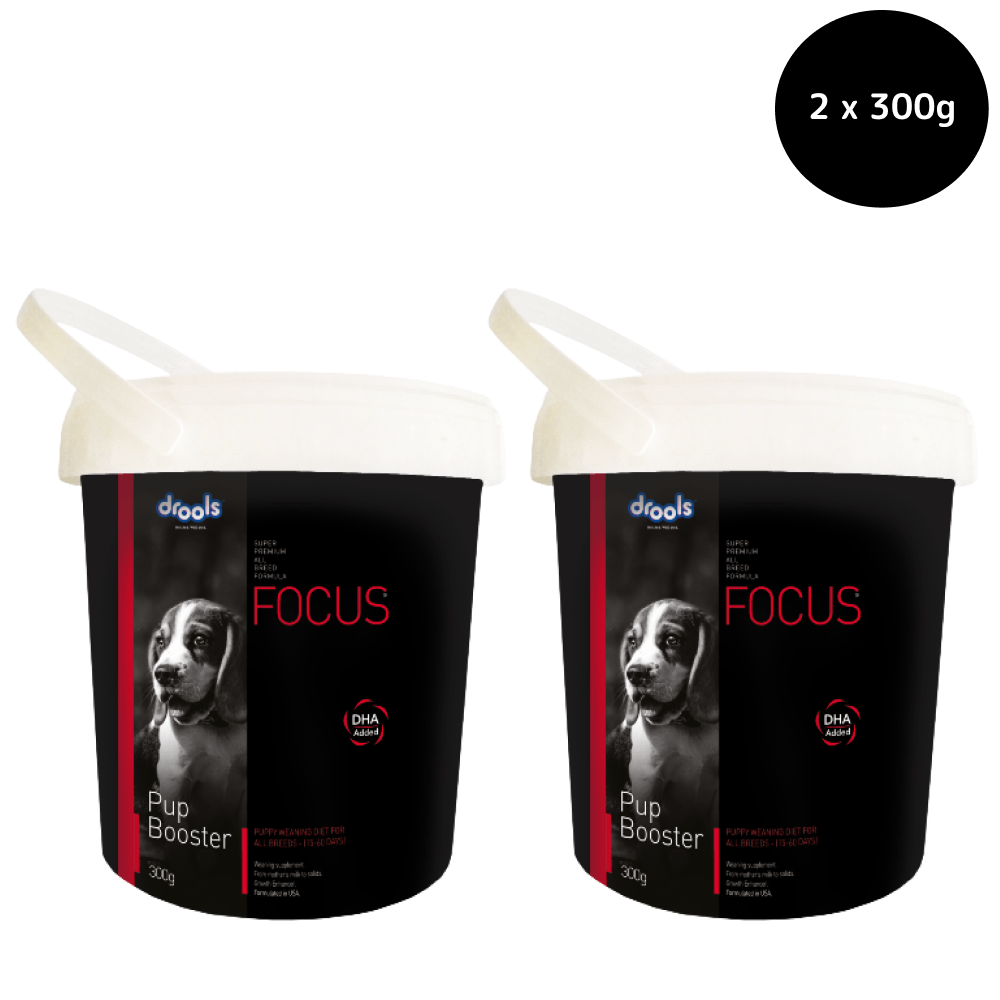 Drools Focus Pup Booster Puppy Weaning Diet for All Breeds (300g)