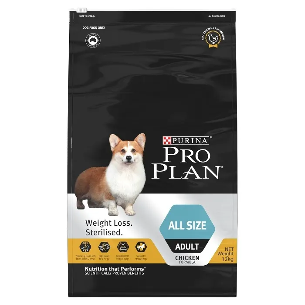 Pro Plan Chicken Weight Loss Sterilised Adult Dry Dog Food