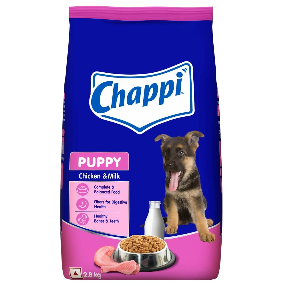 Chappi Chicken & Milk Dry Puppy Food (Buy 1 Get 1) (Limited Shelf Life)